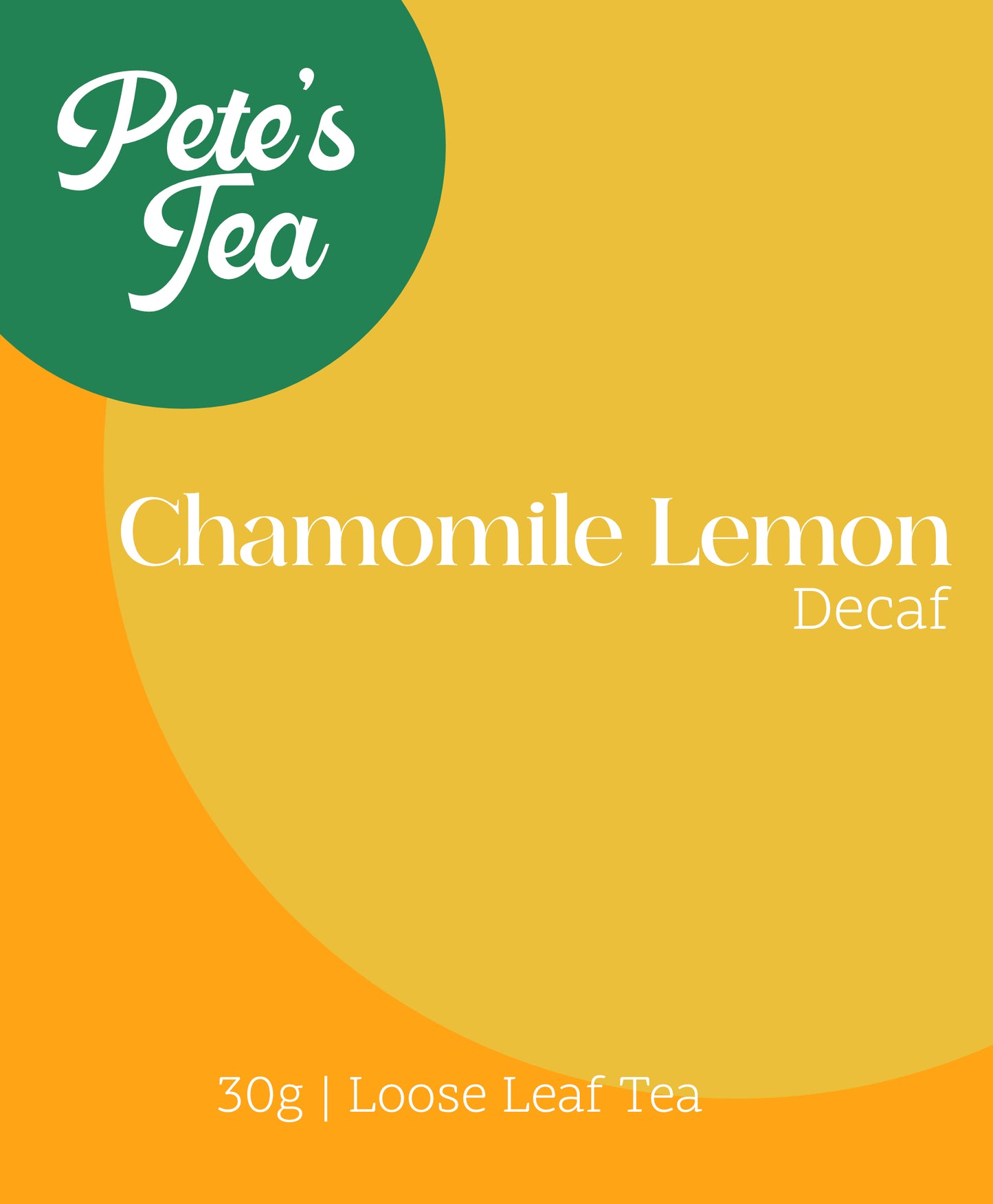 Chamomile Lemon