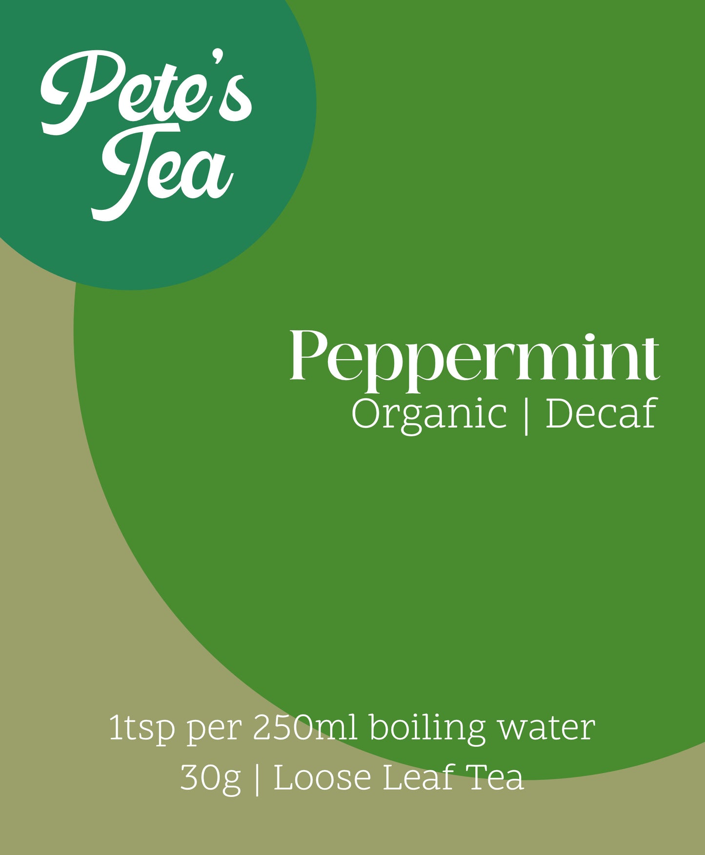 Peppermint Organic